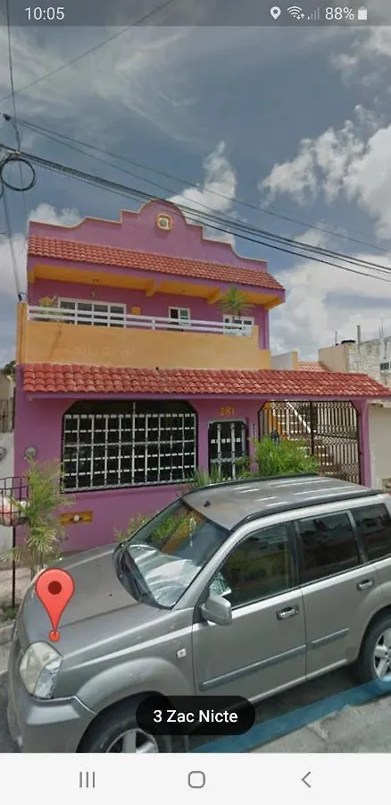 Casa Zac Nicte Mx-Habitacion Ixchel Cancun